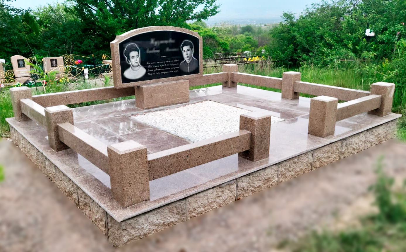 Благоустройство могил и семейных захоронений в Казахстане