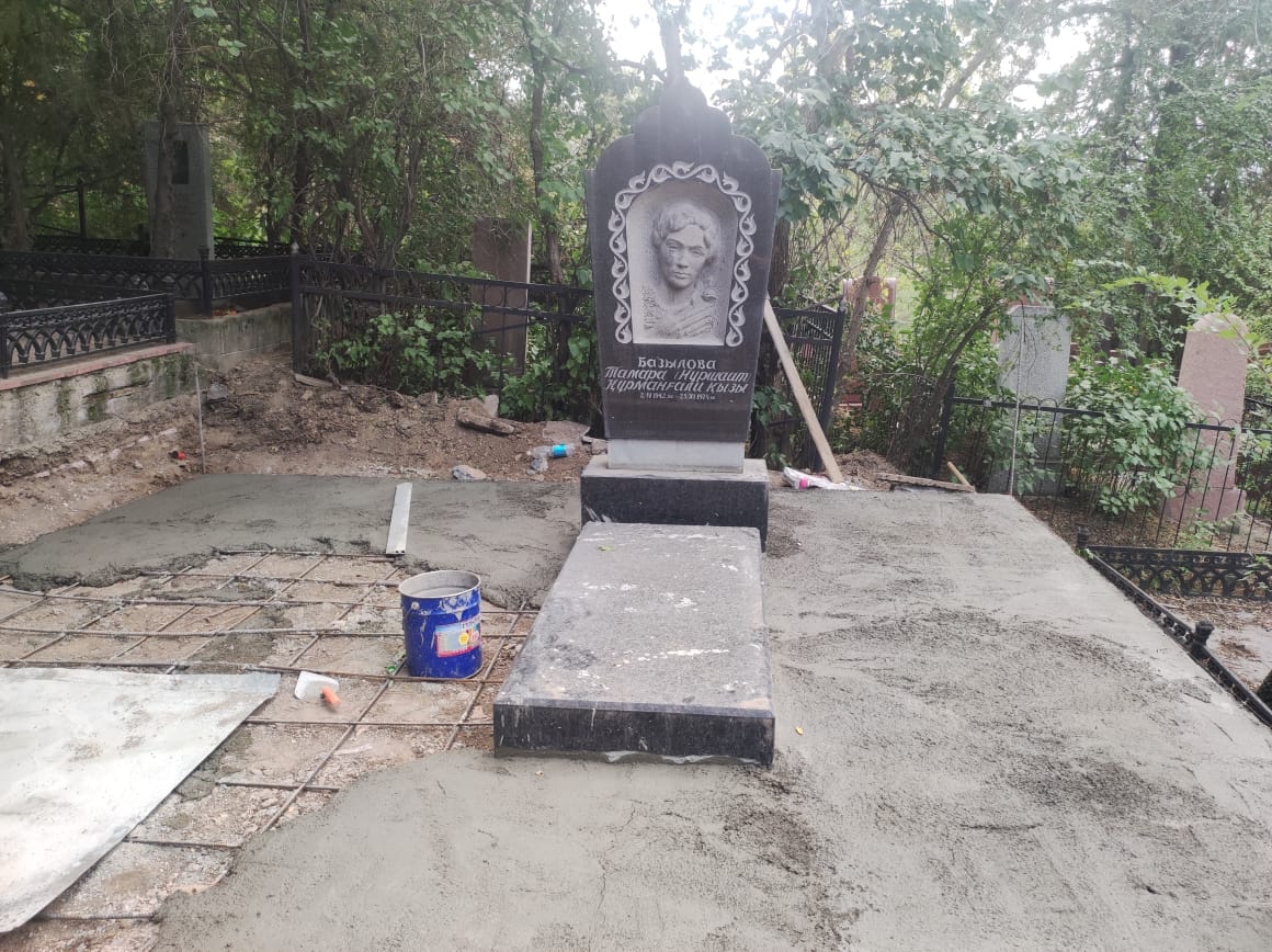 Восстановление памятников на кладбище