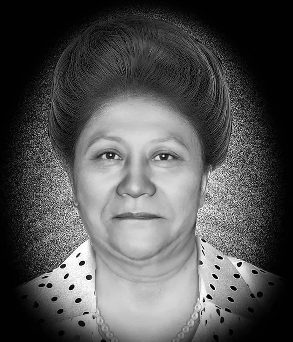 Отретушированный портрет для гравировки на граните — лицо выровнено, улучшен контраст и убраны дефекты