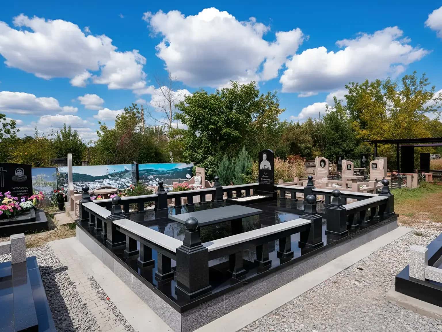 Изготовление и установка персонализированных гранитных памятников в Семее, с учетом всех пожеланий клиента