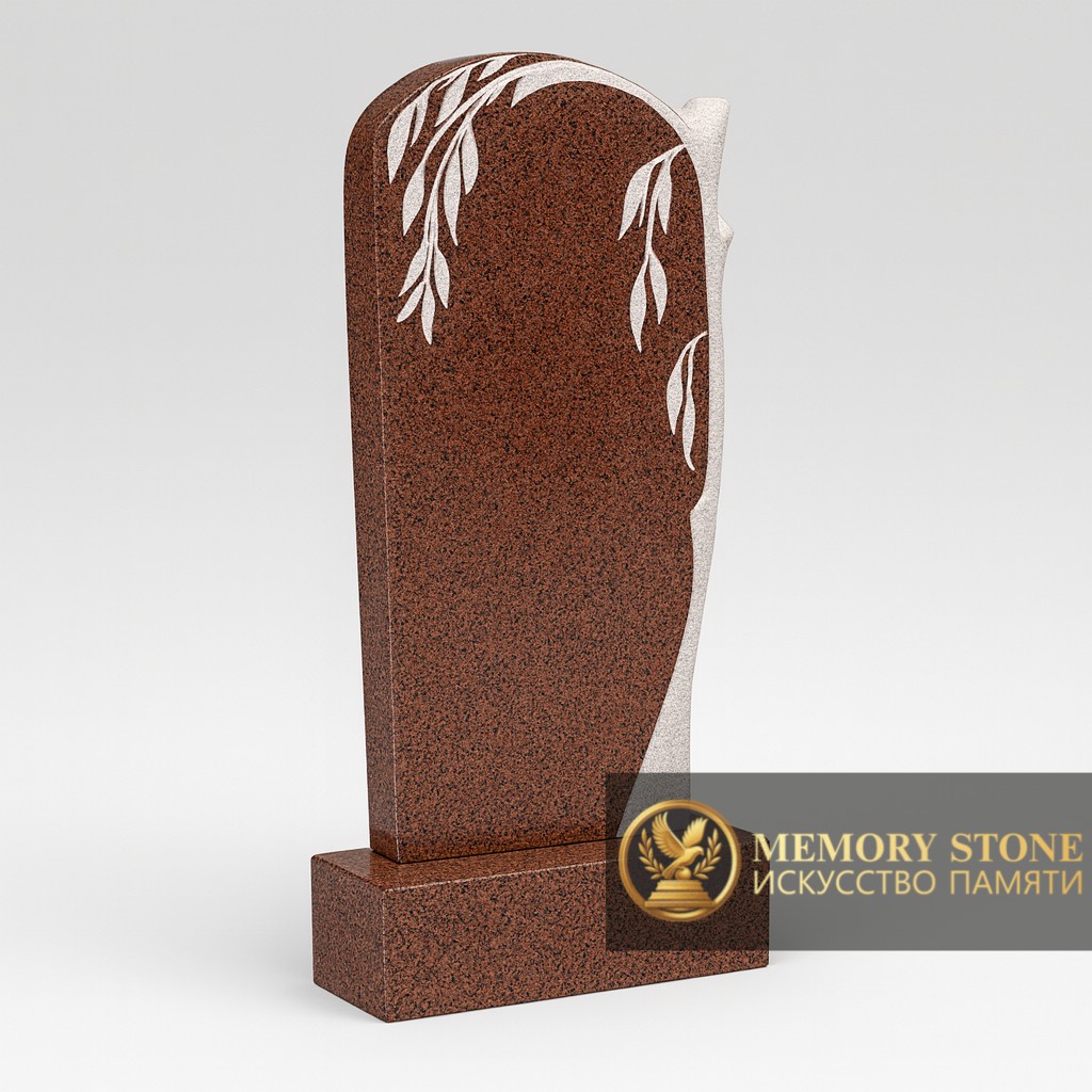 Памятник на могилу из гранита «Кордай» в Алматы — долговечное и эстетичное решение для мемориала.