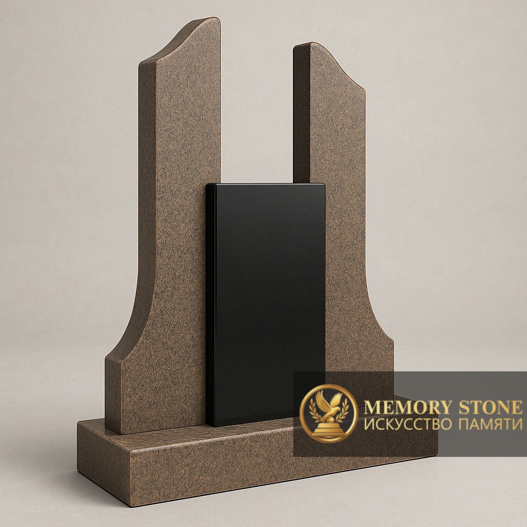 Памятник эксклюзивный с полумесяцем в Алматы — символ вечности и уважения.