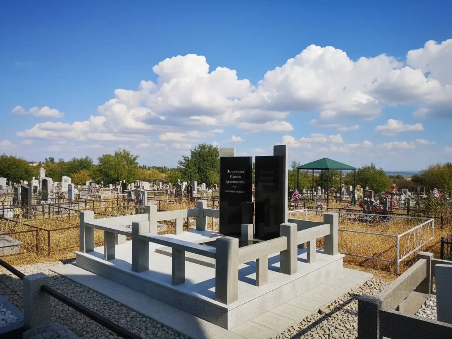 Памятники на могилу из гранита в Алматы — элегантные решения для вечной памяти.