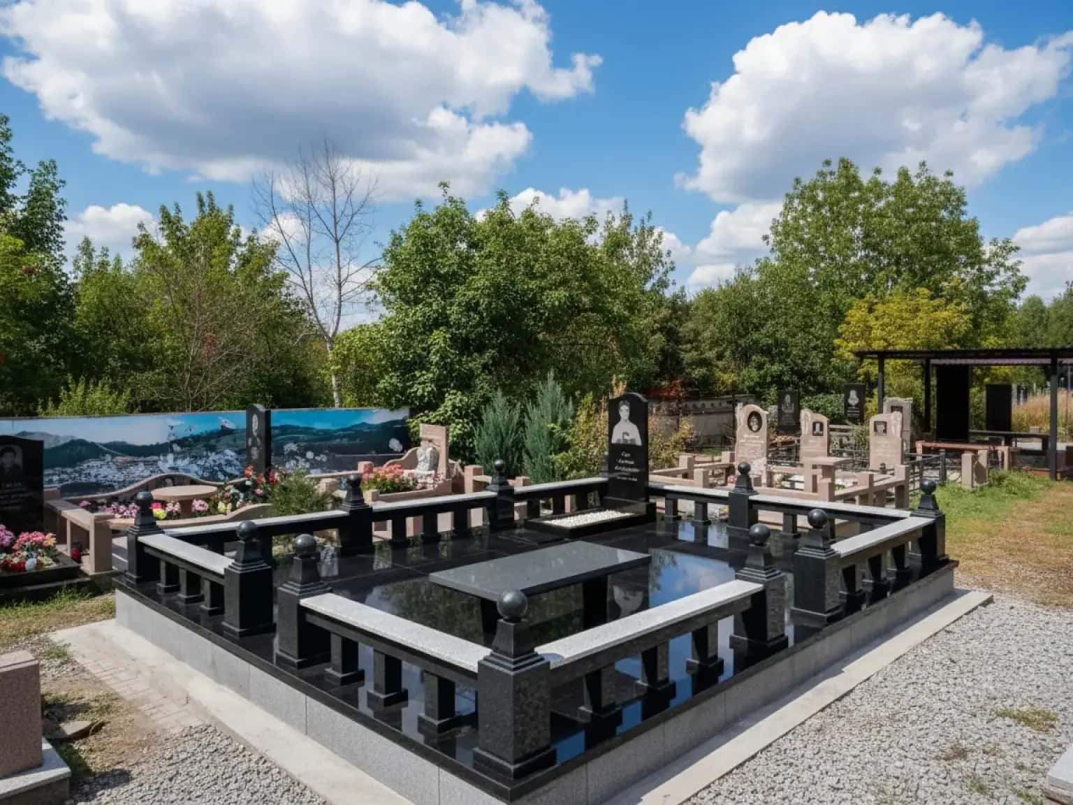 Мы предлагаем разнообразие памятников, которые гармонично впишутся в любое кладбище и будут служить памятью поколений.