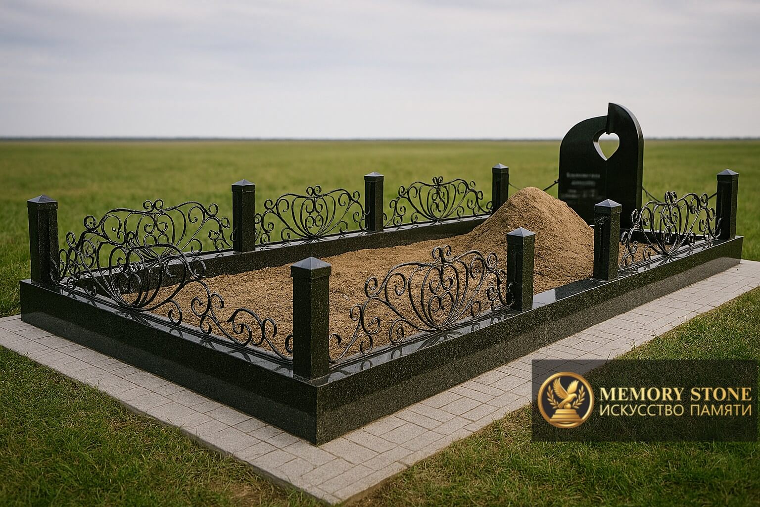 Мусульманский мемориальный комплекс из мрамора в Алматы