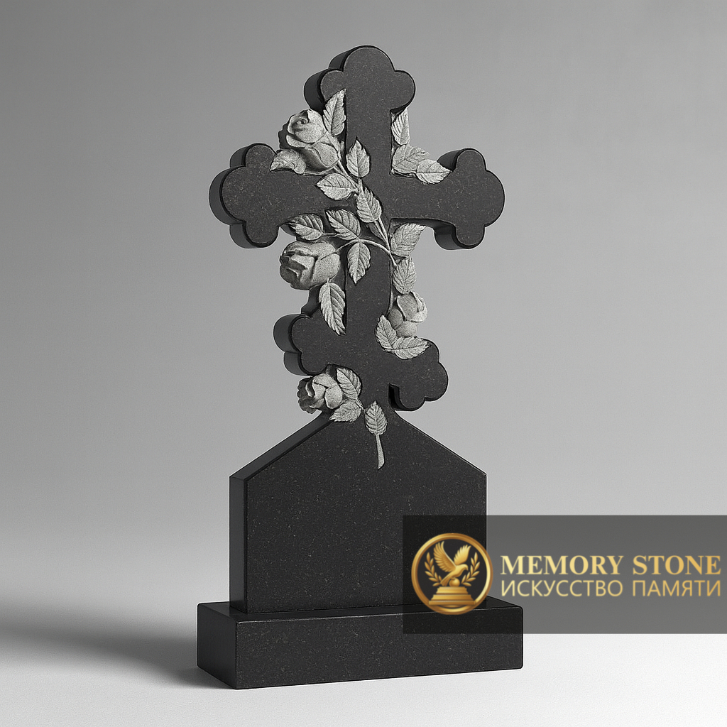 Православный памятник в виде креста — Ручная работа и эстетика традиций