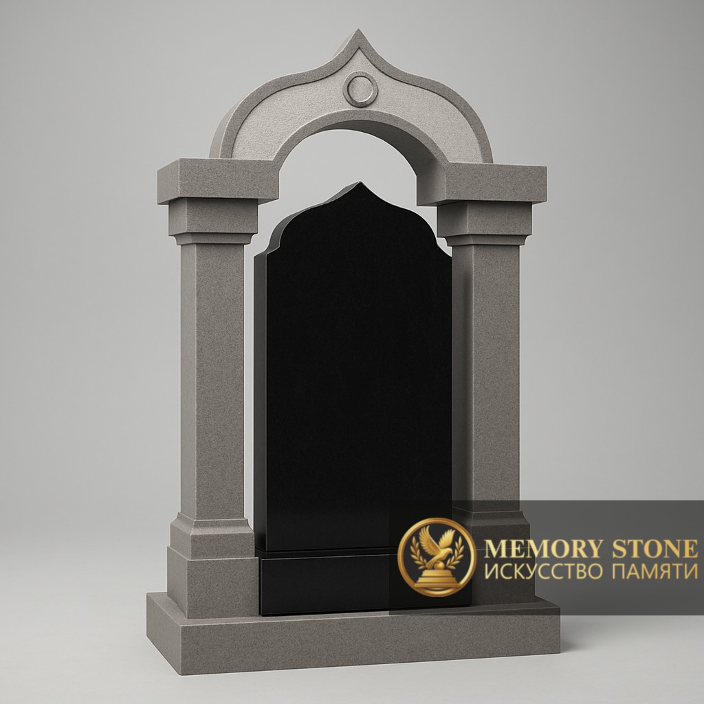 Памятник арка с колоннами в Алматы — Долговечная красота без компромиссов