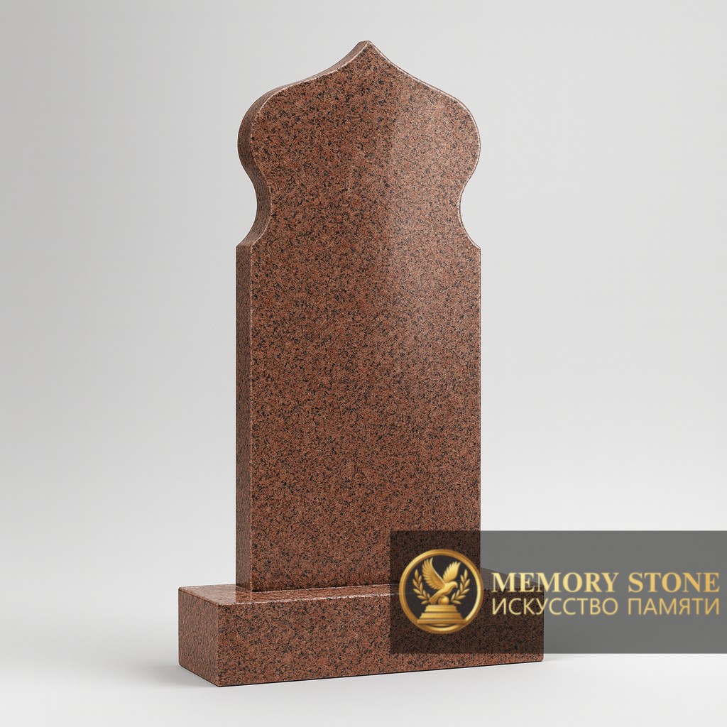 Мусульманский памятник из гранита "Кордай" в Алматы — Детали, в которых чувствуется рука мастера