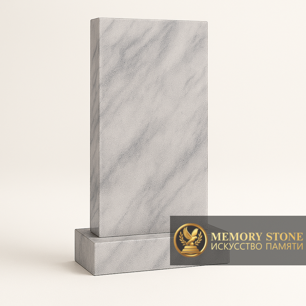 Мраморное надгробие на могилу в Алматы — Идеальный баланс строгости и утончённости