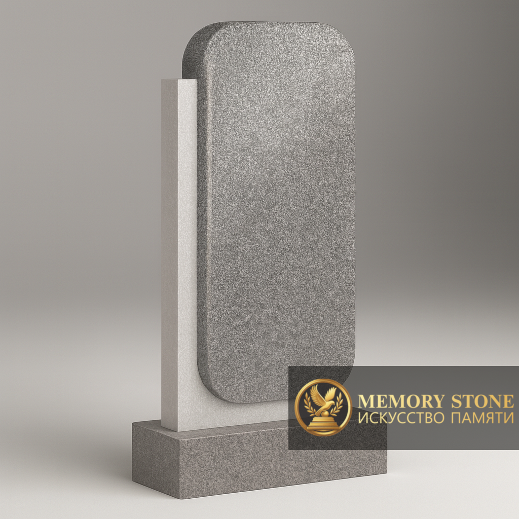 Фигурный памятник на кладбище в Алматы — Каждый элемент — проявление внимания и вкуса