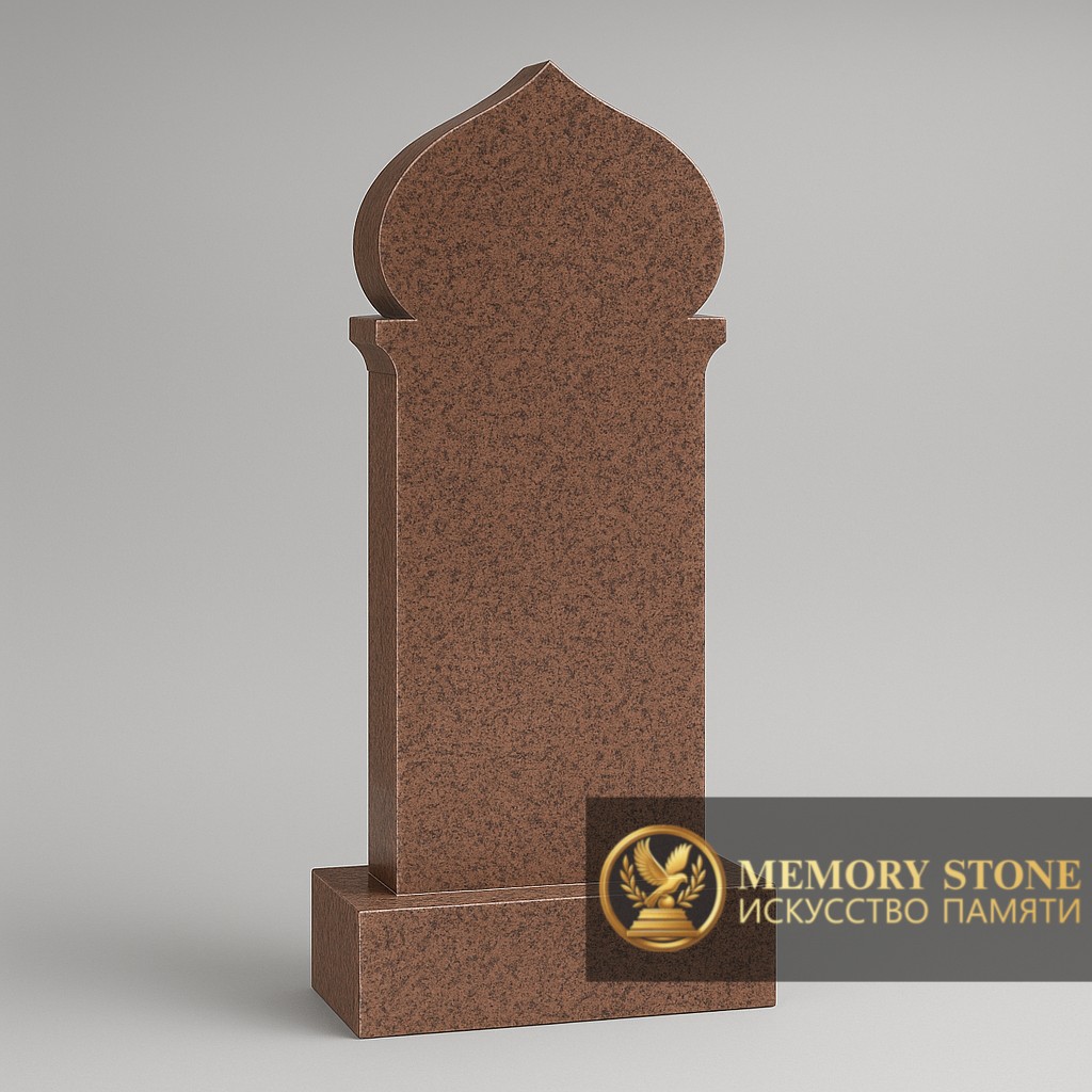 Мусульманский памятник из гранита Курдай — прочность, чистота линий и простота