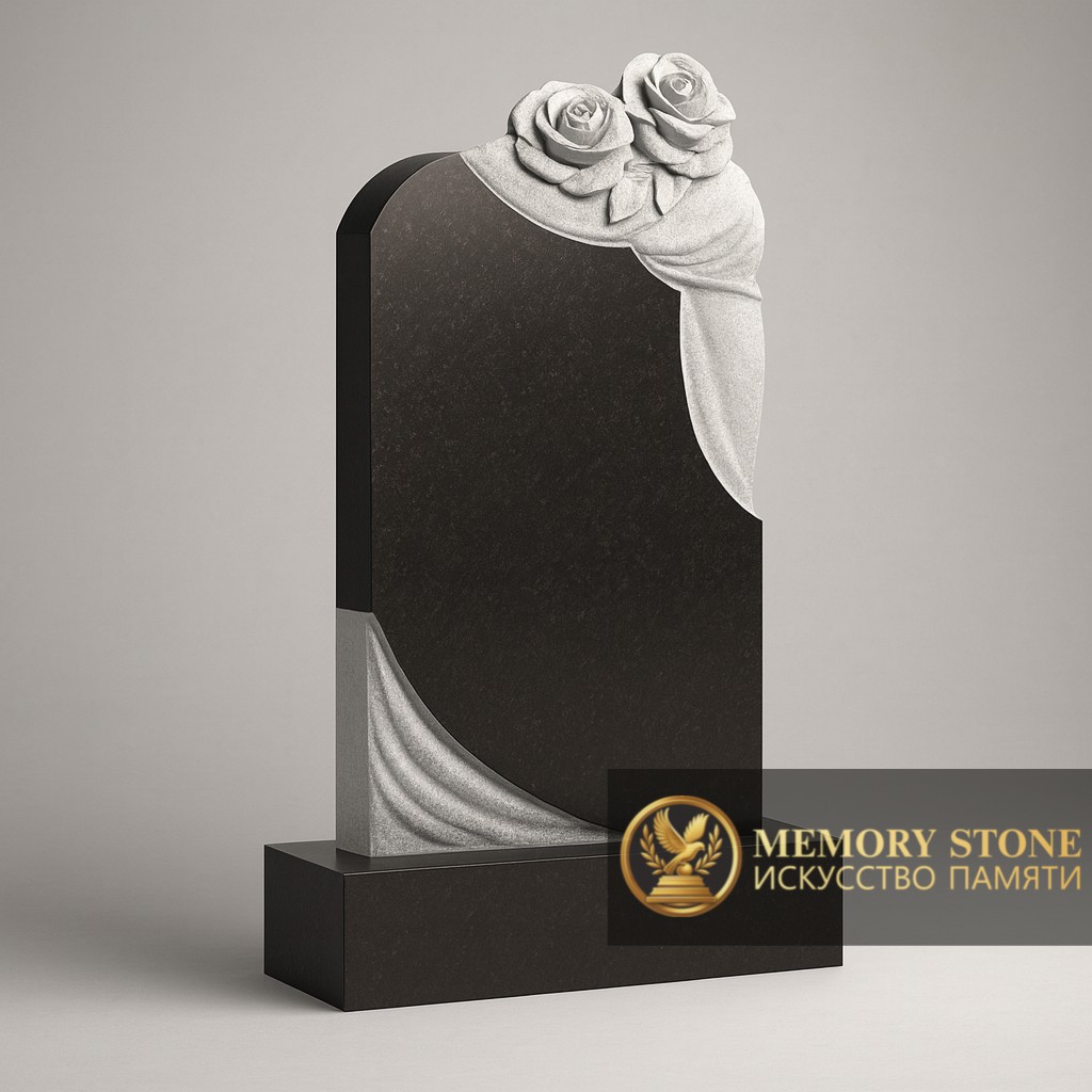 Элитный памятник с резным узором — изысканное оформление и прочная основа