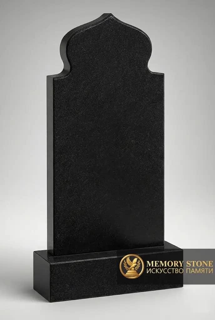Мусульманский памятник в восточно стиле из житомирский габбро BG15