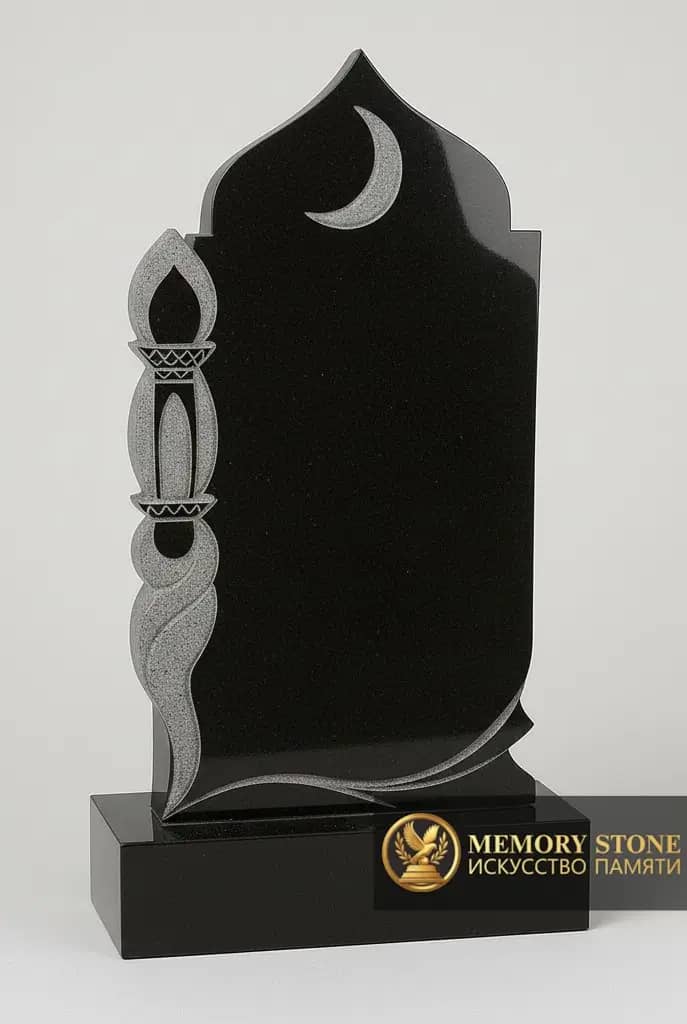 Памятник в казахском стиле из базальта BG44