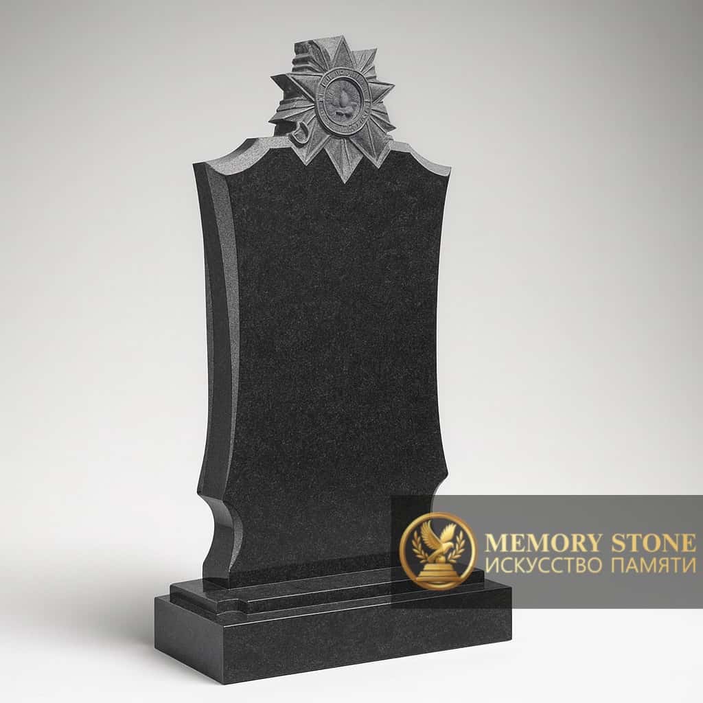 строгое надгробие для ветерана или служащего с государственной наградой