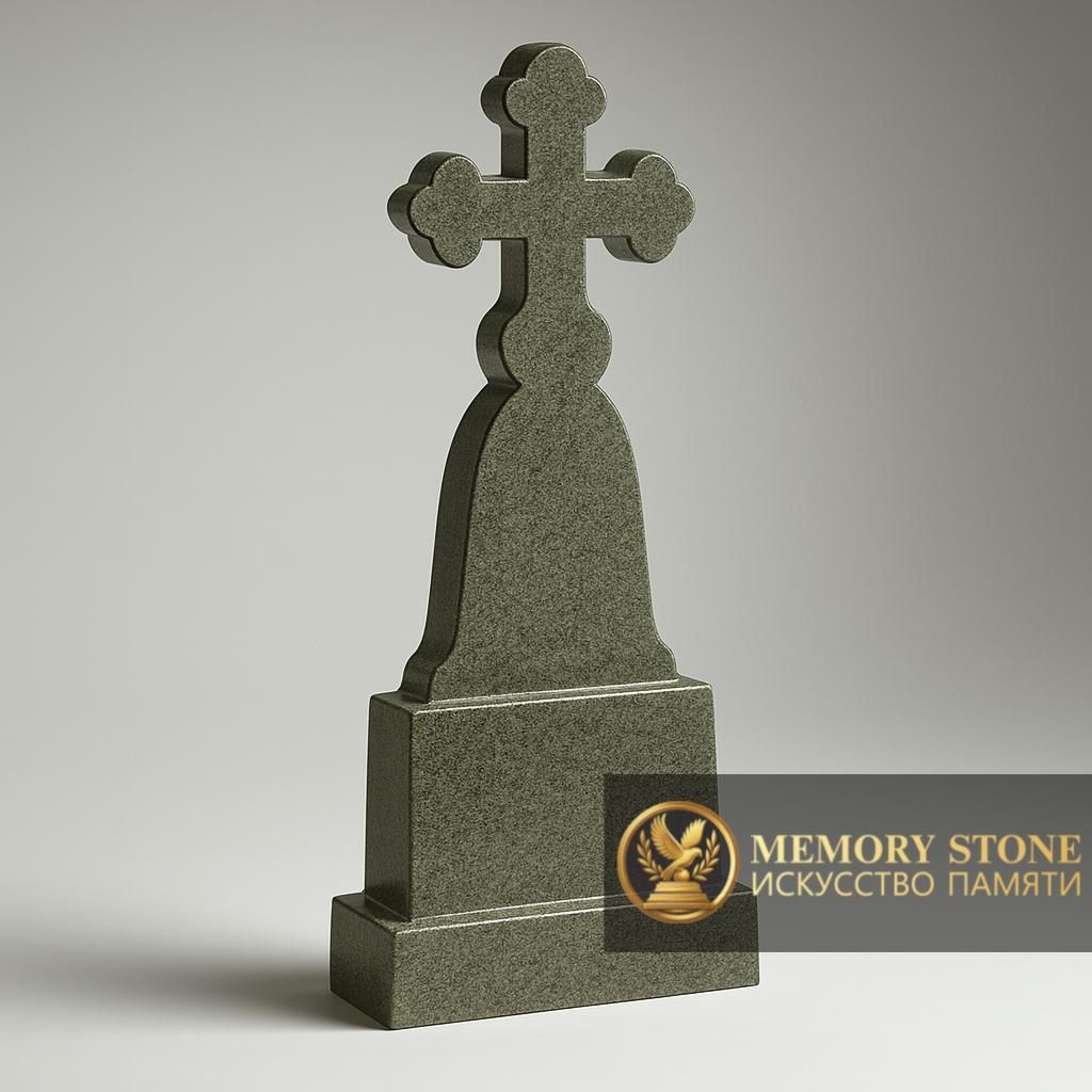 Мусульманский мазар с полумесяцем Кордай — MS-MM 10 Alt: красный фигурный памятник с исламской символикой и навершием