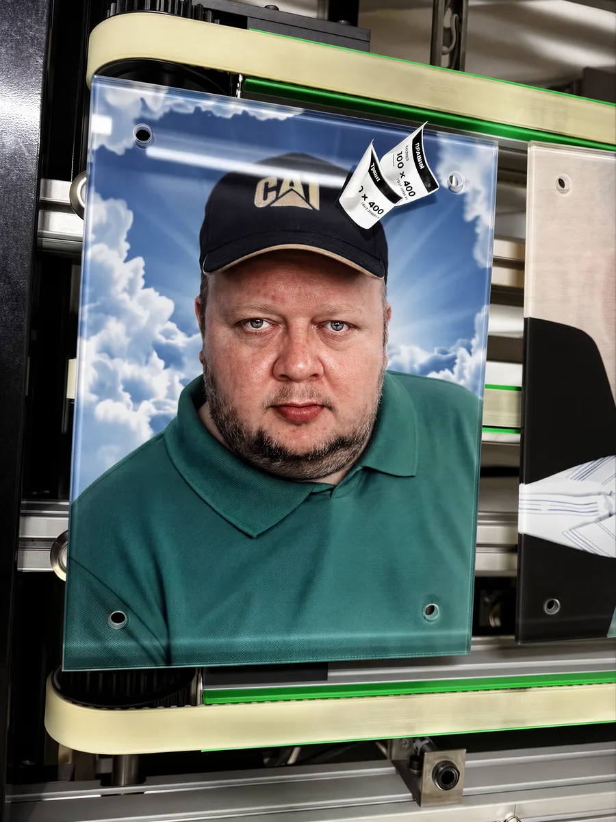 Цветной портрет на могилу в Алматы