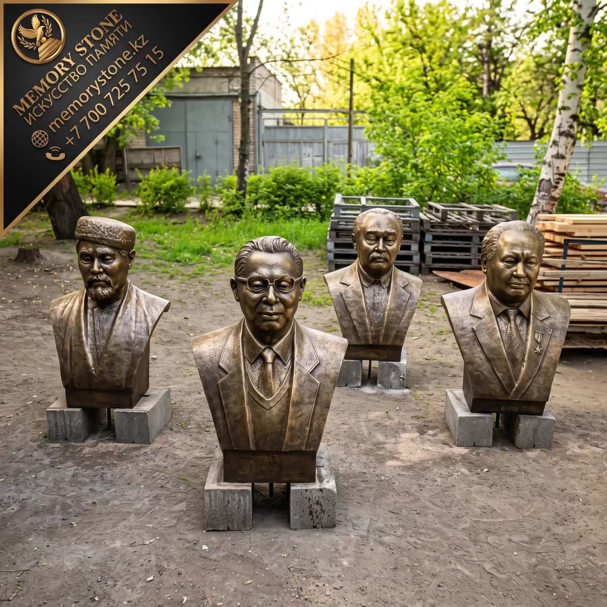 Художественное литье бронзовой скульптуры в процессе